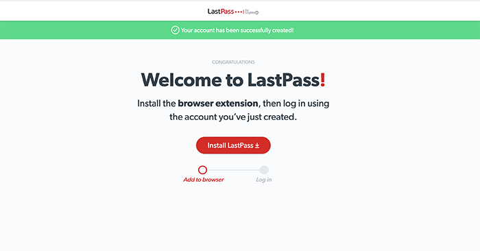 LastPass-instalar